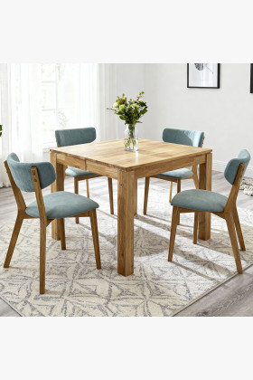 Rozkladací jedálenský set Matuš 80 × 80 + 4× Amisa